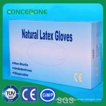 Skin or White Color Latex Gloves